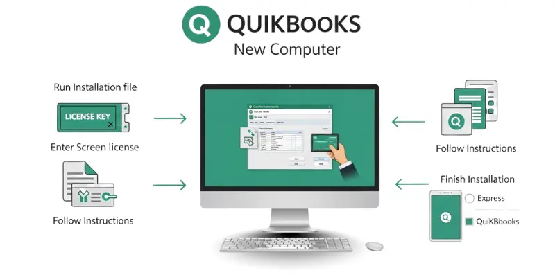 Install QuickBooks on the New Computer